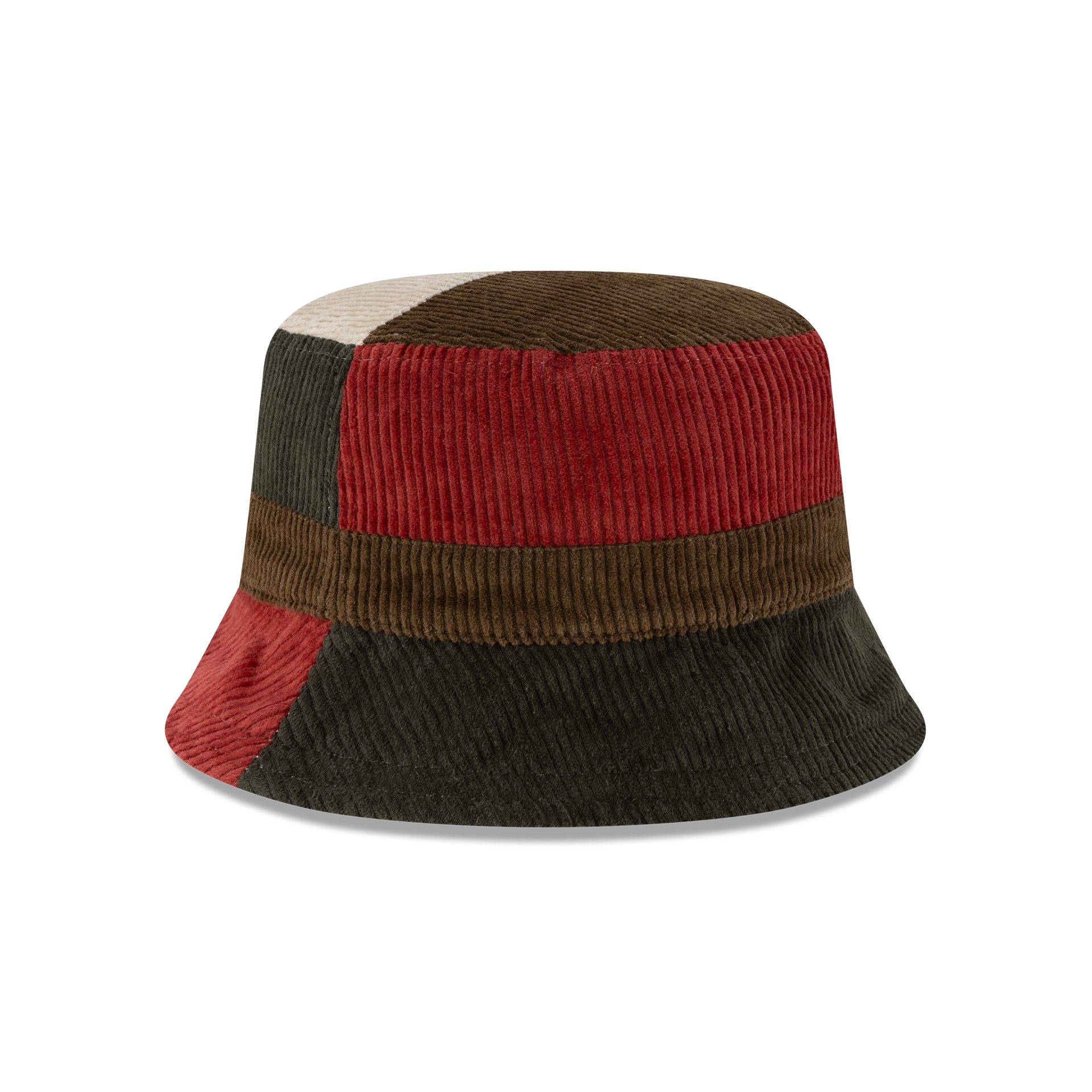 New Era Branded Corduroy Pieced Bucket Hat
