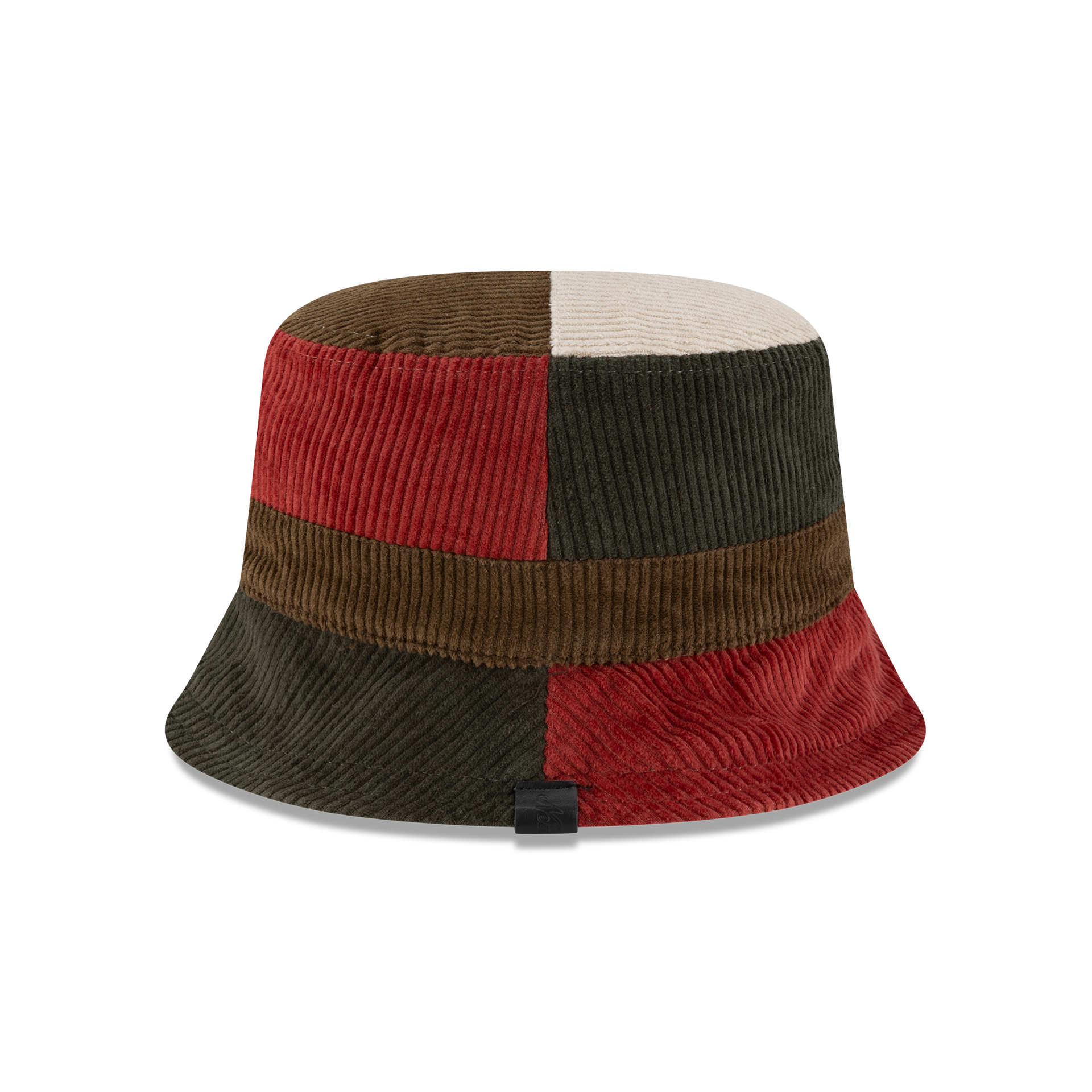 New Era Branded Corduroy Pieced Bucket Hat