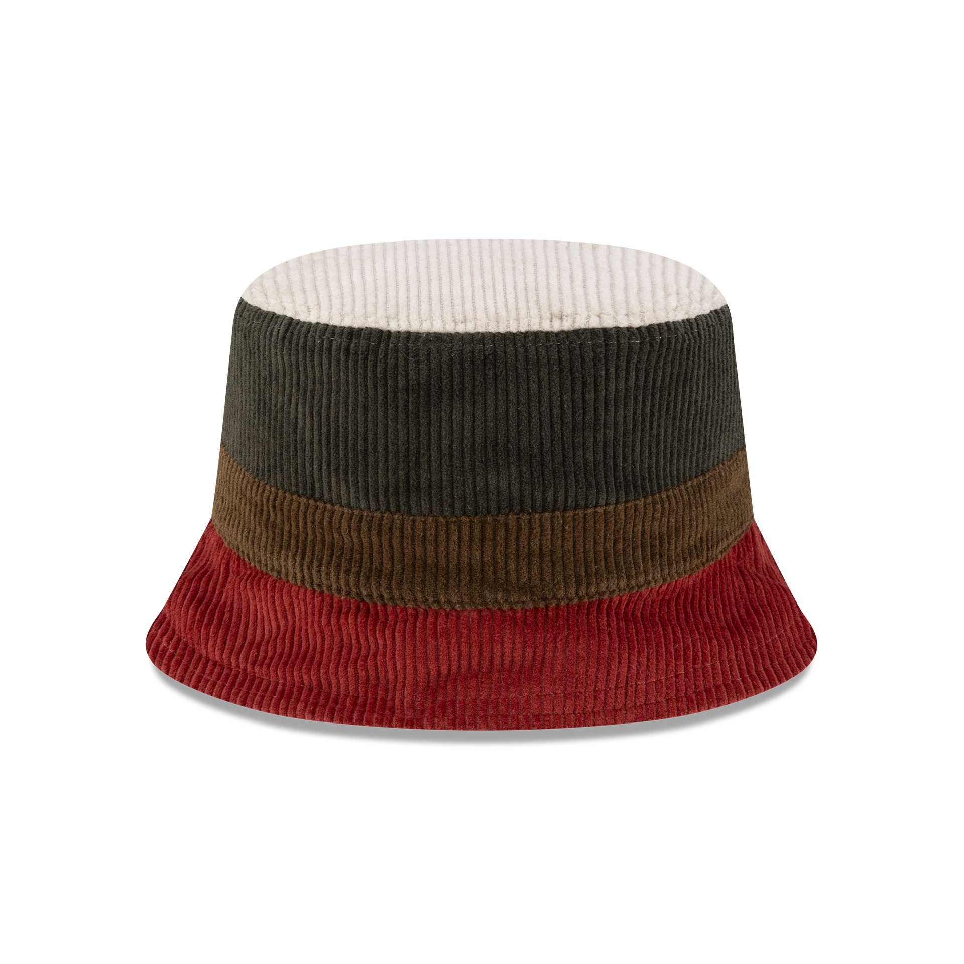 New Era Branded Corduroy Pieced Bucket Hat