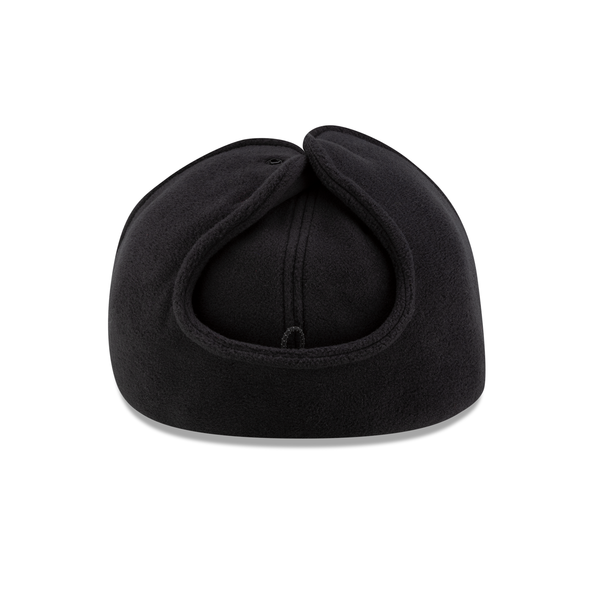 New Era Branded Black Polartec Dog Ear Retro Crown 59FIFTY Fitted Hat