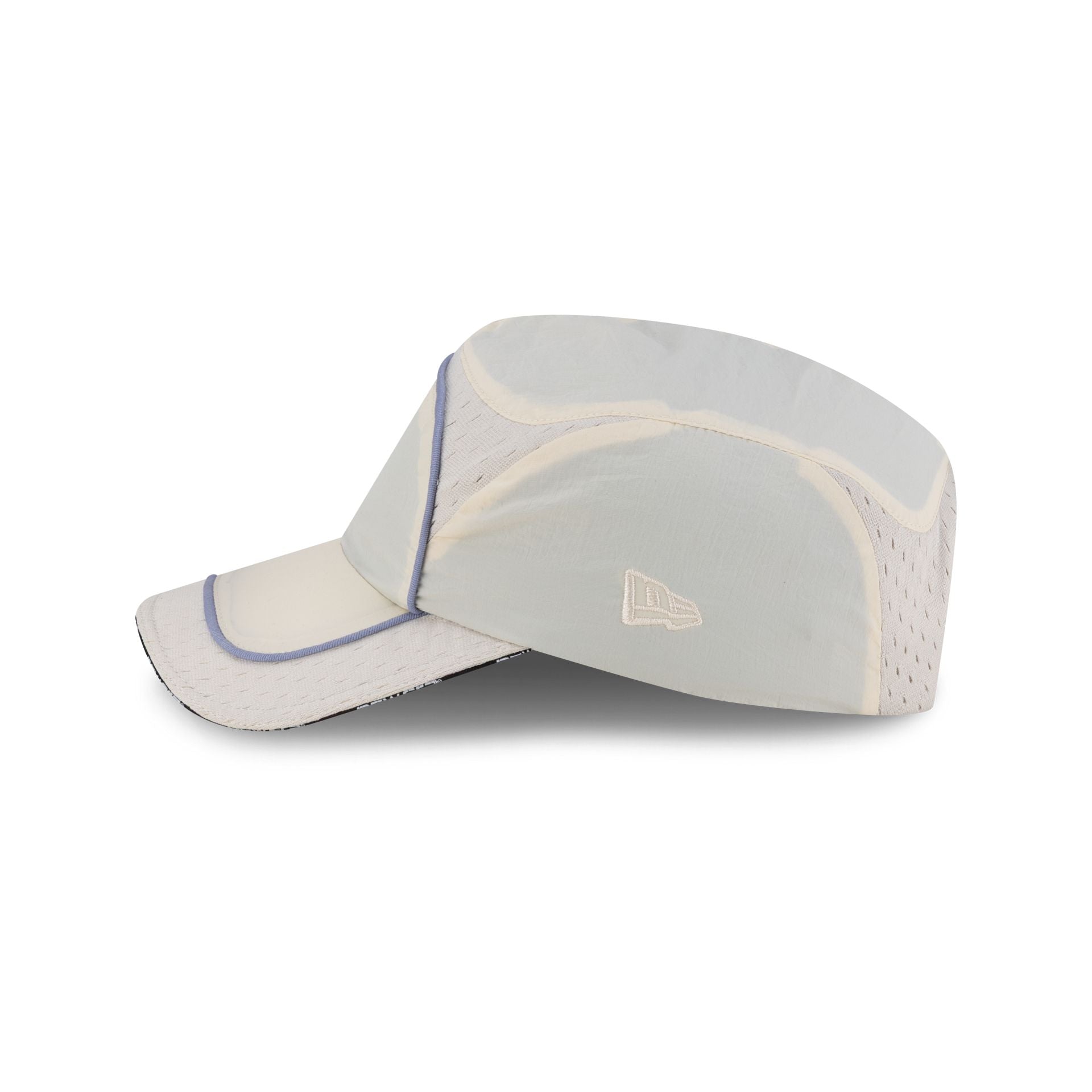 New Era Branded Wavy Chrome White Runner Strapback Hat