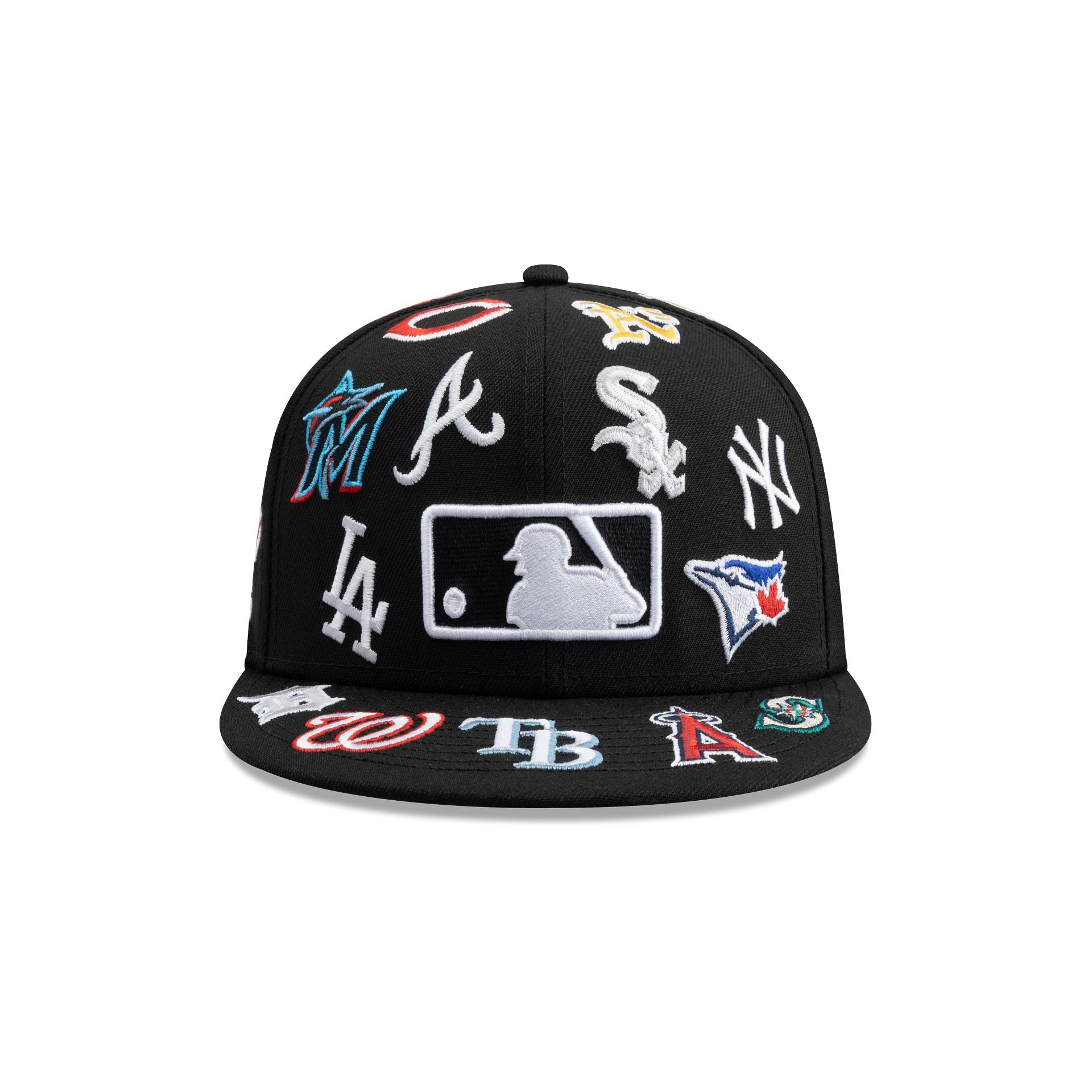 MLB Logo Scramble 59FIFTY Fitted Hat – New Era Cap