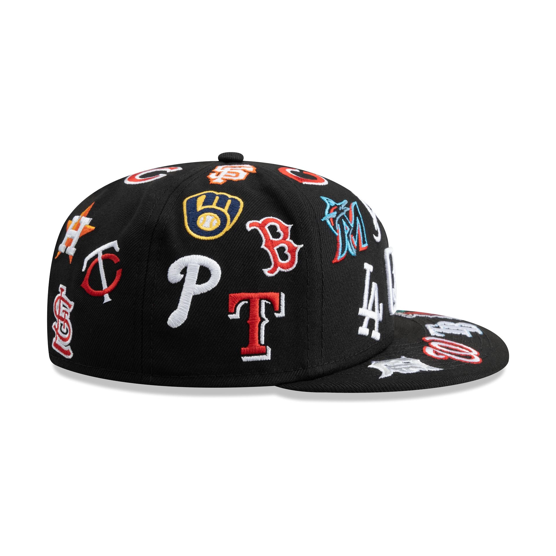 MLB Logo Scramble 59FIFTY Fitted Hat – New Era Cap