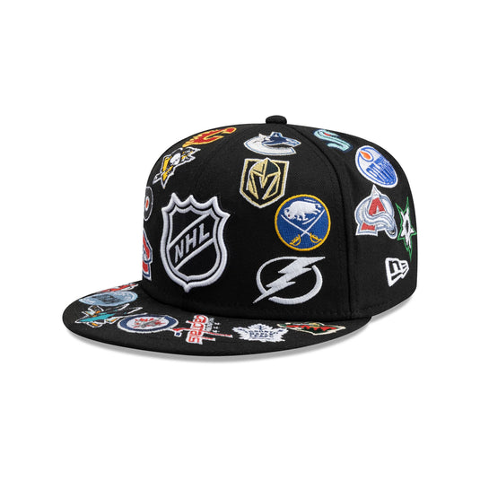 NHL Logo Scramble 59FIFTY Fitted Hat - New Era Cap