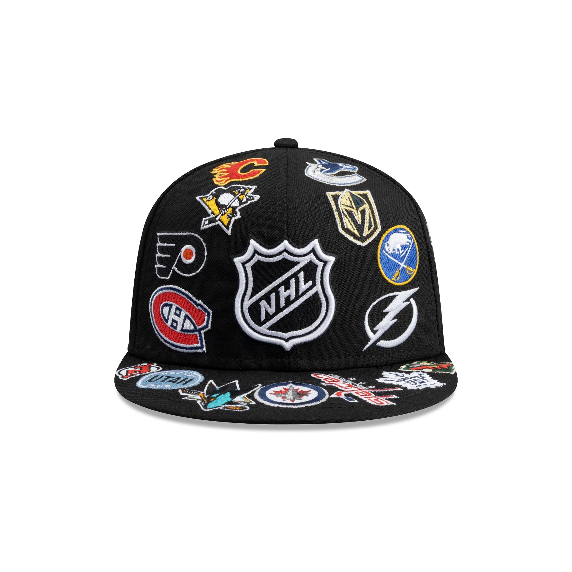 NHL Logo Scramble 59FIFTY Fitted Hat – New Era Cap