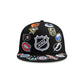 NHL Logo Scramble 59FIFTY Fitted Hat