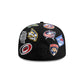 NHL Logo Scramble 59FIFTY Fitted Hat