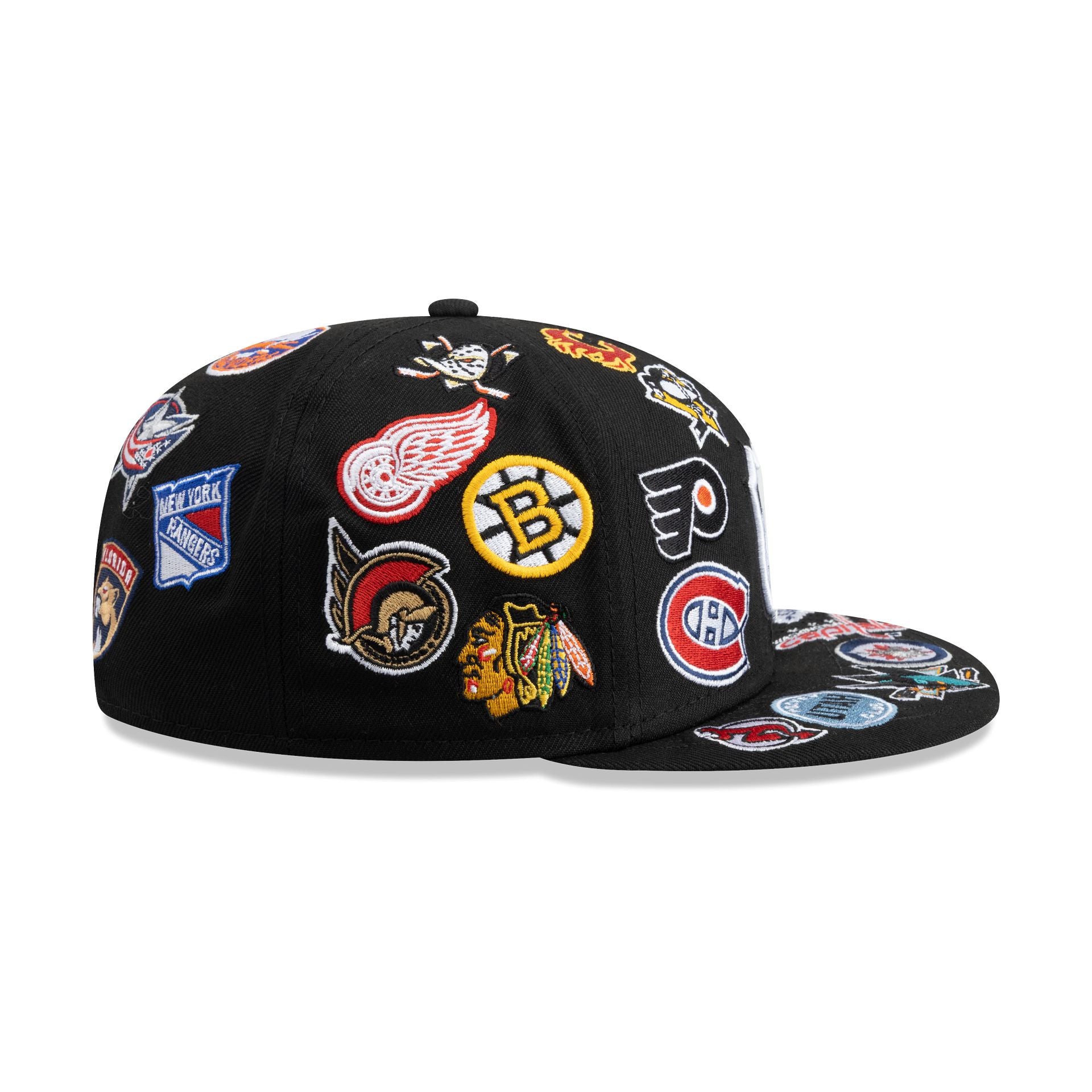 NHL Logo Scramble 59FIFTY Fitted Hat – New Era Cap