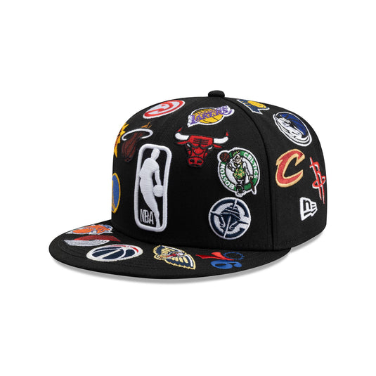 NBA Logo Scramble 59FIFTY Fitted Hat - New Era Cap