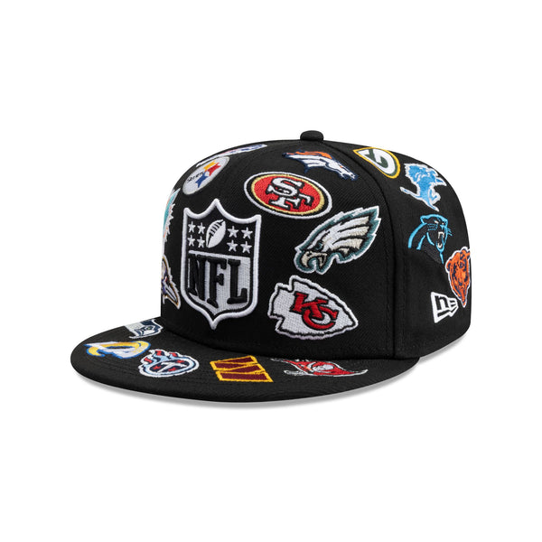 NFL Logo Scramble 59FIFTY Fitted Hat – New Era Cap
