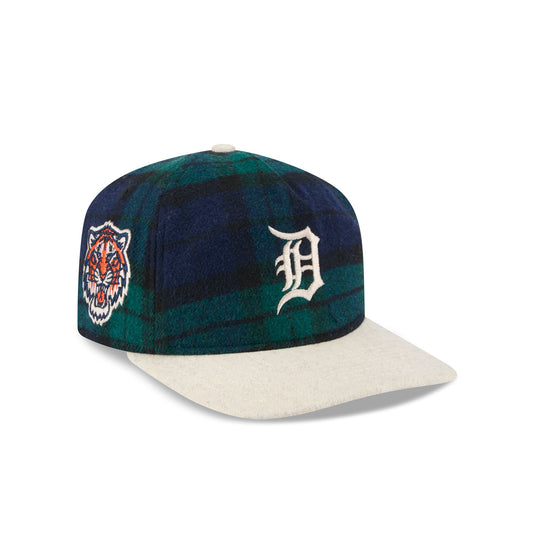 Detroit Tigers Plaid Letterman 19TWENTY Adjustable Hat - New Era Cap