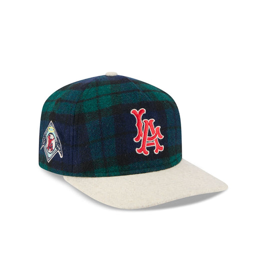 Los Angeles Angels Plaid Letterman 19TWENTY Adjustable Hat - New Era Cap