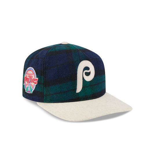 Philadelphia Phillies Plaid Letterman 19TWENTY Adjustable Hat - New Era Cap