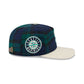Seattle Mariners Plaid Letterman 19TWENTY Adjustable Hat