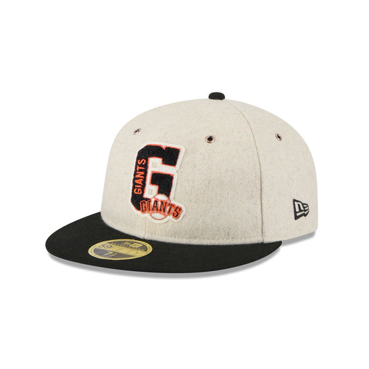 San Francisco Giants Wool Letterman Retro Crown 59FIFTY Fitted Hat - New Era Cap