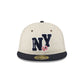 New York Yankees Wool Letterman Retro Crown 59FIFTY Fitted Hat