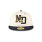 Notre Dame Fighting Irish College Vault Wool Letterman Retro Crown 59FIFTY Fitted Hat