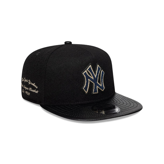 New York Yankees Wool Letterman 9FIFTY A-Frame Snapback Hat - New Era Cap