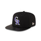 Colorado Rockies Wool Letterman 9FIFTY A-Frame Snapback Hat