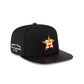 Houston Astros Wool Letterman 9FIFTY A-Frame Snapback Hat