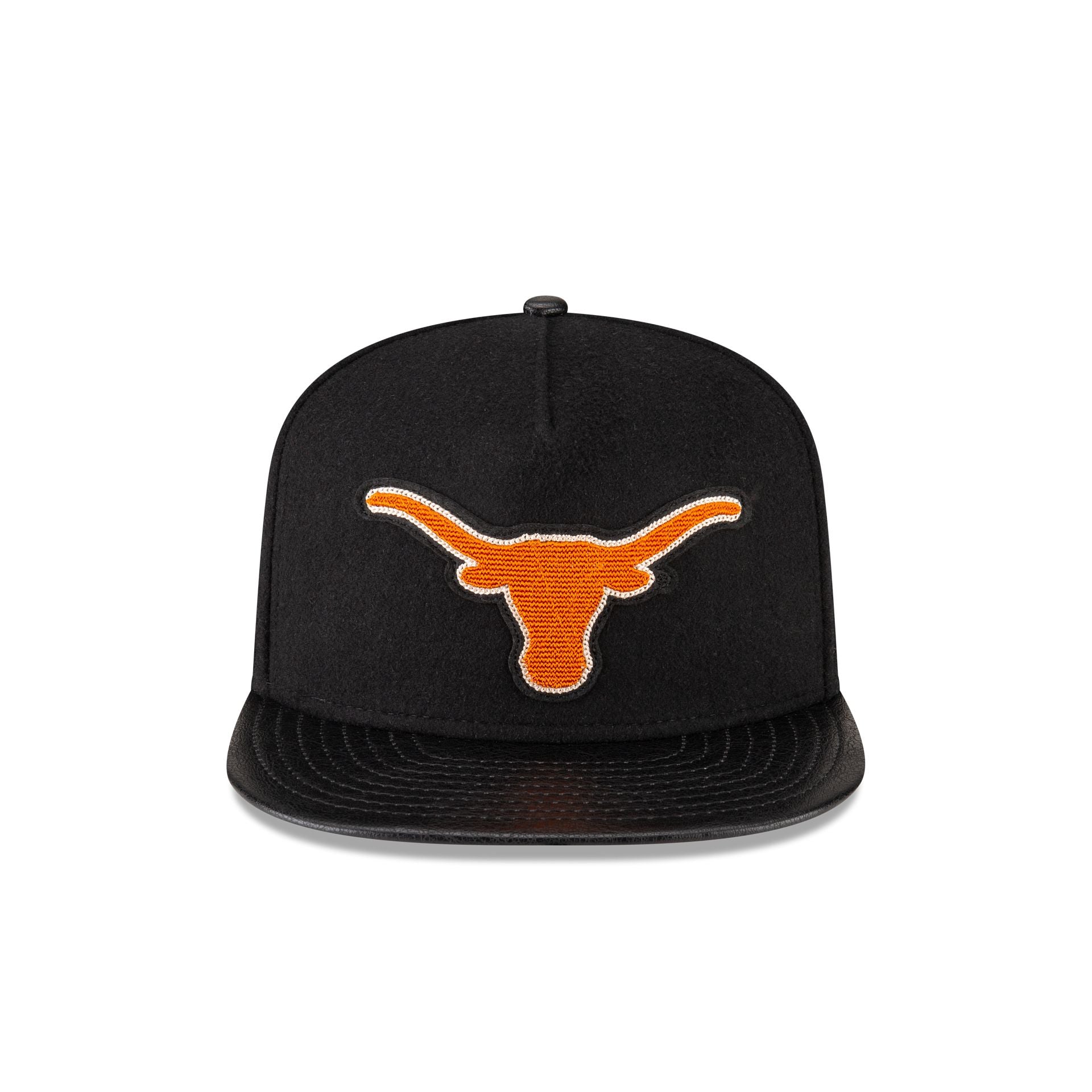 Texas Longhorns Wool Letterman 9FIFTY A-Frame Snapback Hat