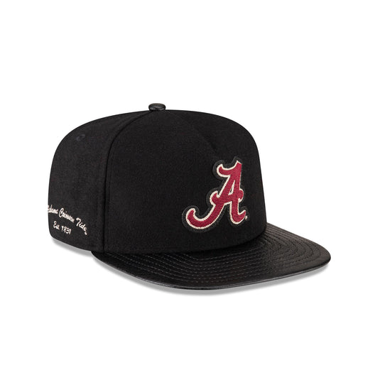 Alabama Crimson Tide Wool Letterman 9FIFTY A-Frame Snapback Hat - New Era Cap