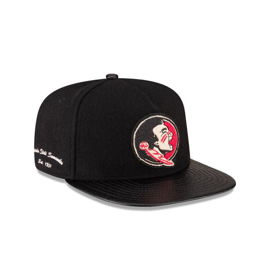 Florida State Seminoles Wool Letterman 9FIFTY A-Frame Snapback Hat - New Era Cap