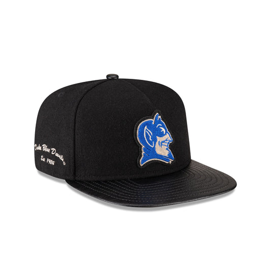 Duke Blue Devils Wool Letterman 9FIFTY A-Frame Snapback Hat - New Era Cap