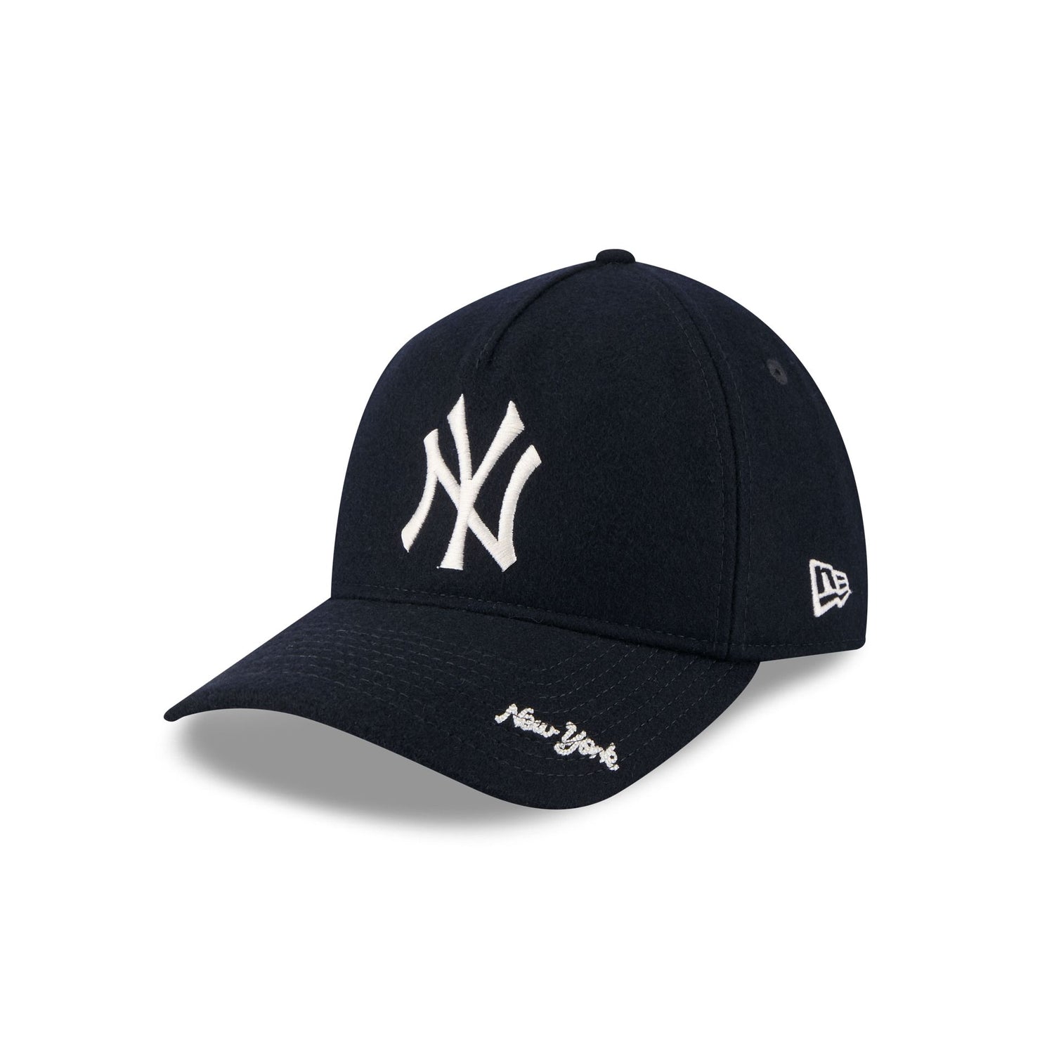 New York Yankees Wool Letterman 9TWENTY A-Frame Adjustable Hat Adjustable Hat