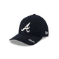 Atlanta Braves Wool Letterman 9TWENTY A-Frame Adjustable Hat Adjustable Hat