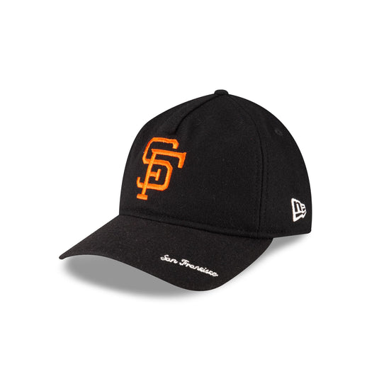 San Francisco Giants Wool Letterman 9TWENTY A-Frame Adjustable Hat Adjustable Hat - New Era Cap