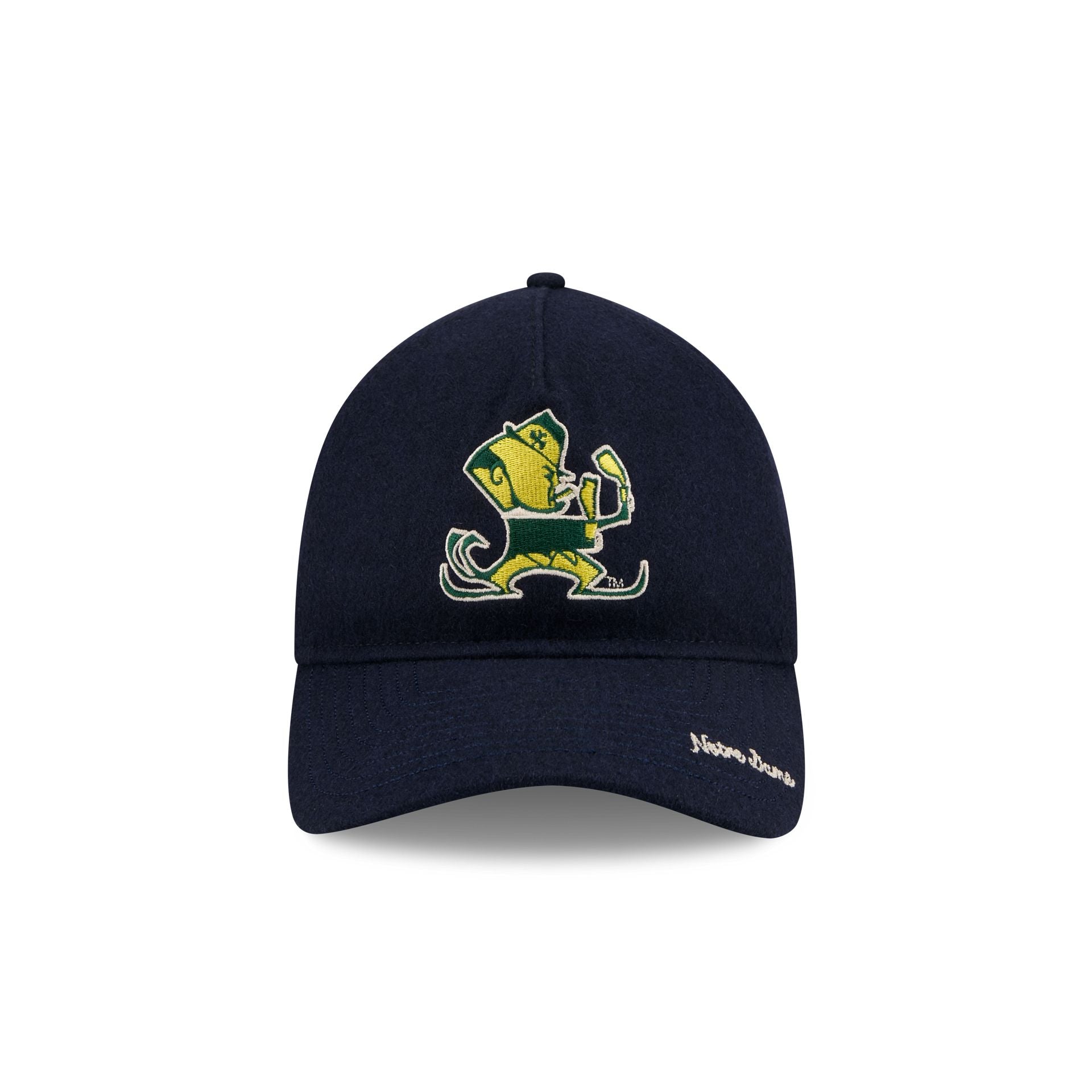 Notre Dame Fighting Irish College Vault Wool Letterman 9TWENTY A-Frame Adjustable Hat Adjustable Hat