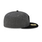 Just Caps Black Pinstripe New York Knicks 59FIFTY Fitted Hat