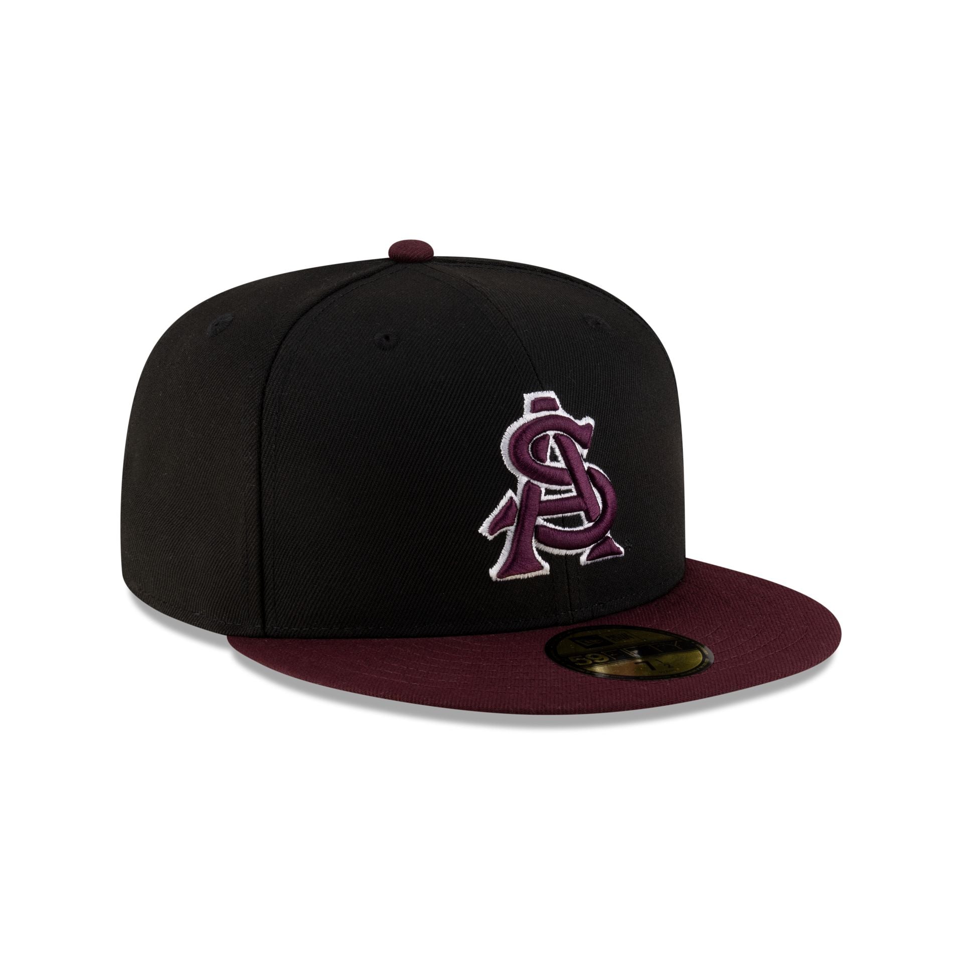 Arizona State Sun Devils Black 59FIFTY Fitted Hat