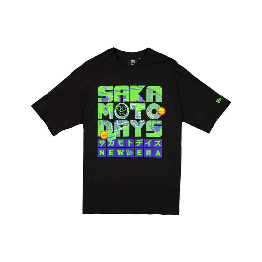 Sakamoto Days Graphic Black T-Shirt - New Era Cap