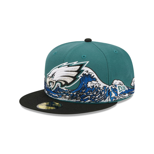 Philadelphia Eagles Tidal Flow 59FIFTY Fitted Hat - New Era Cap