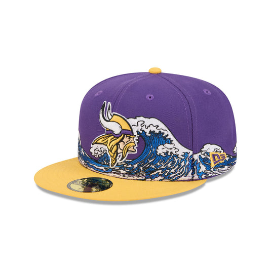 Minnesota Vikings Tidal Flow 59FIFTY Fitted Hat - New Era Cap