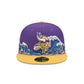 Minnesota Vikings Tidal Flow 59FIFTY Fitted Hat