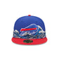 Buffalo Bills Tidal Flow 59FIFTY Fitted Hat