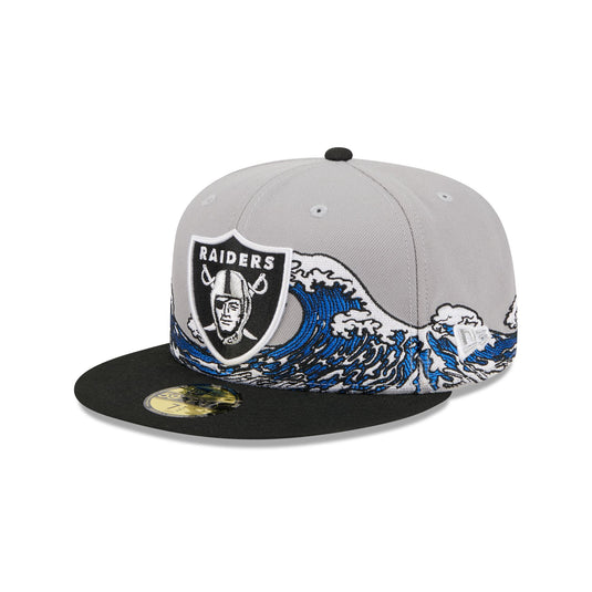 Las Vegas Raiders Tidal Flow 59FIFTY Fitted Hat - New Era Cap