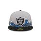 Las Vegas Raiders Tidal Flow 59FIFTY Fitted Hat