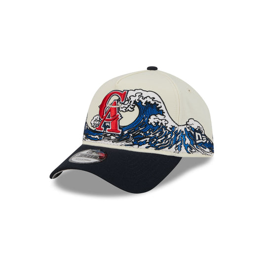 Los Angeles Angels Tidal Flow 9FORTY A-Frame Snapback Hat - New Era Cap