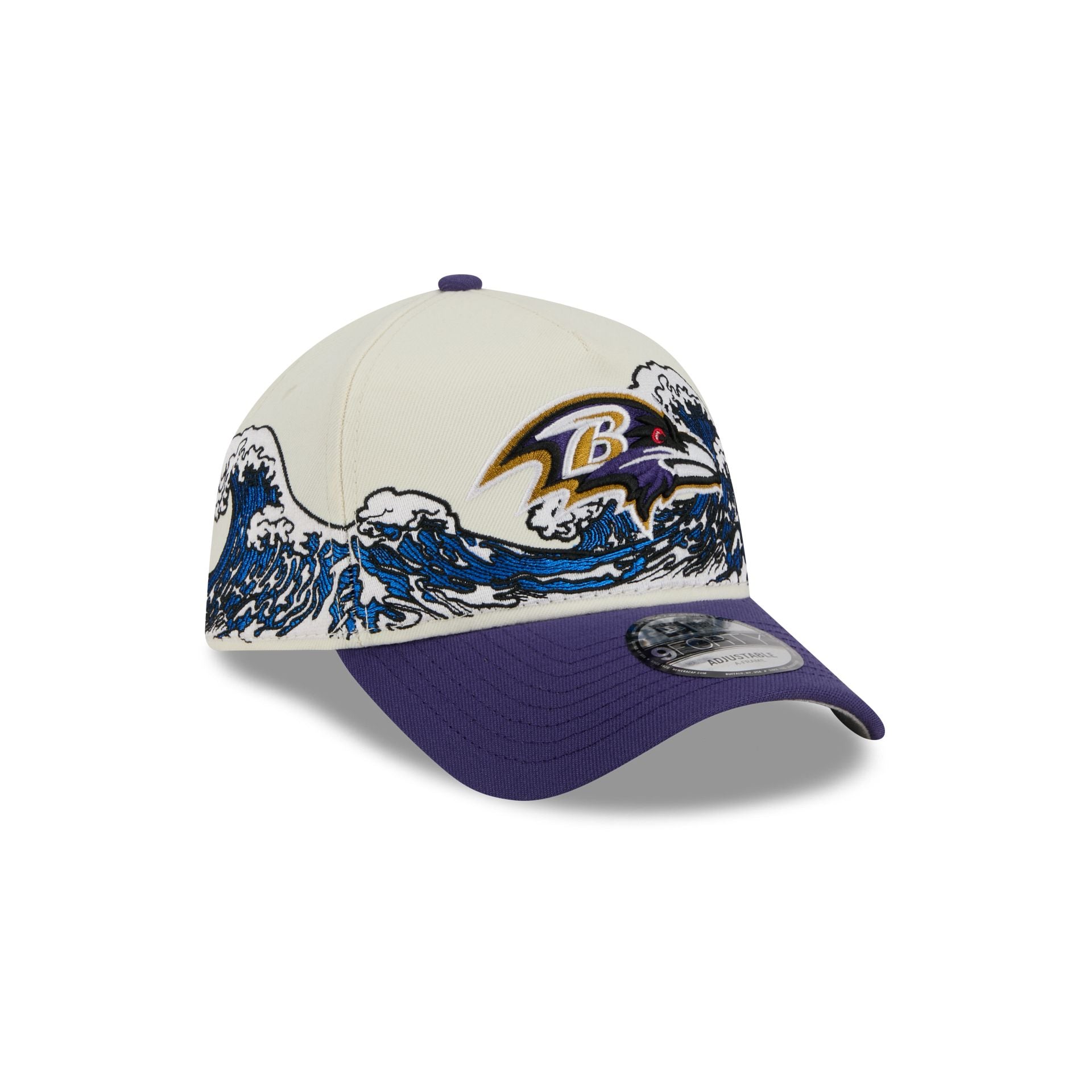 Baltimore Ravens Tidal Flow 9FORTY A-Frame Snapback Hat – New Era Cap