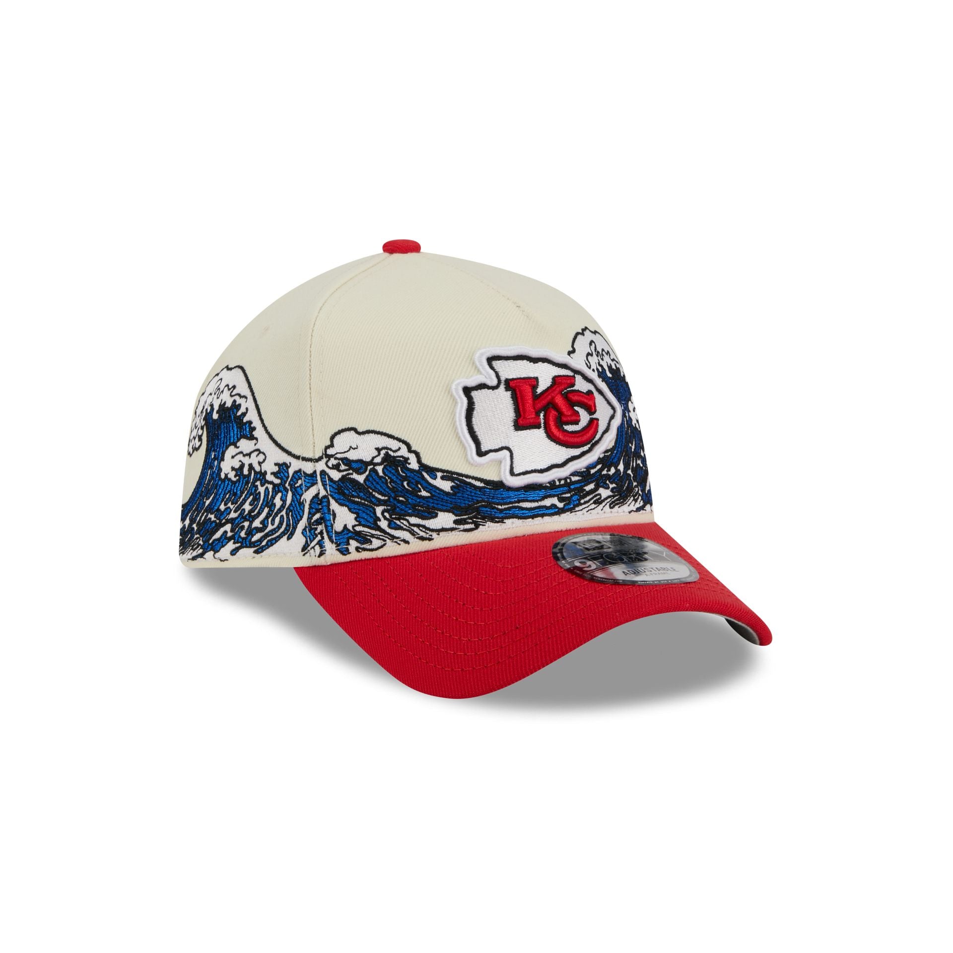 Kansas City Chiefs Tidal Flow 9FORTY A-Frame Snapback Hat
