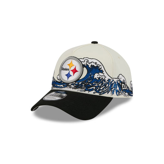 Pittsburgh Steelers Tidal Flow 9FORTY A-Frame Snapback Hat - New Era Cap