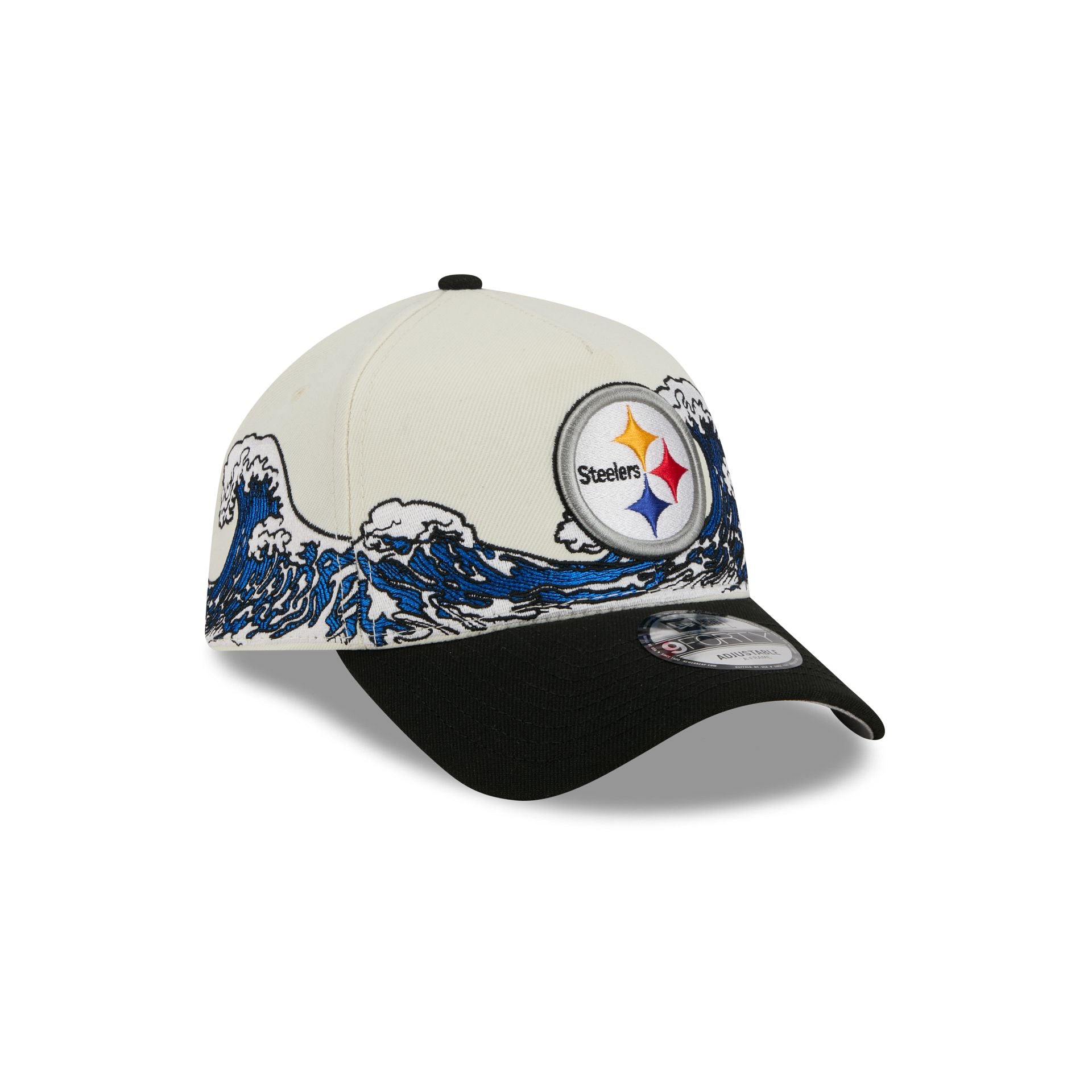 Pittsburgh Steelers Tidal Flow 9FORTY A-Frame Snapback Hat