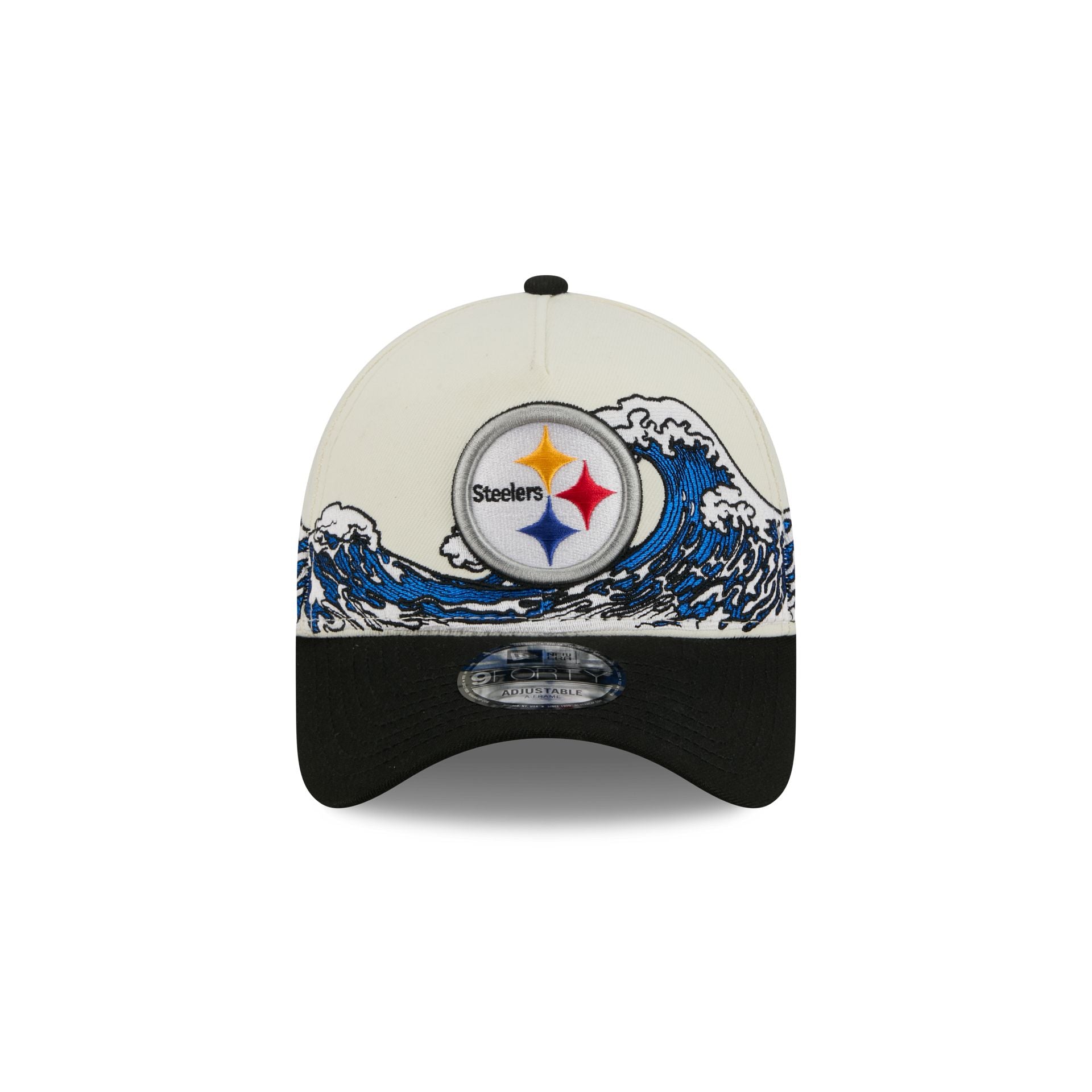 Pittsburgh Steelers Tidal Flow 9FORTY A-Frame Snapback Hat