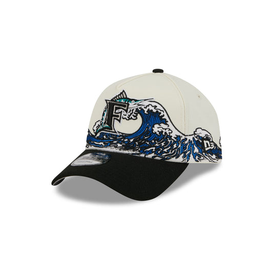 Miami Marlins Tidal Flow 9FORTY A-Frame Snapback Hat - New Era Cap