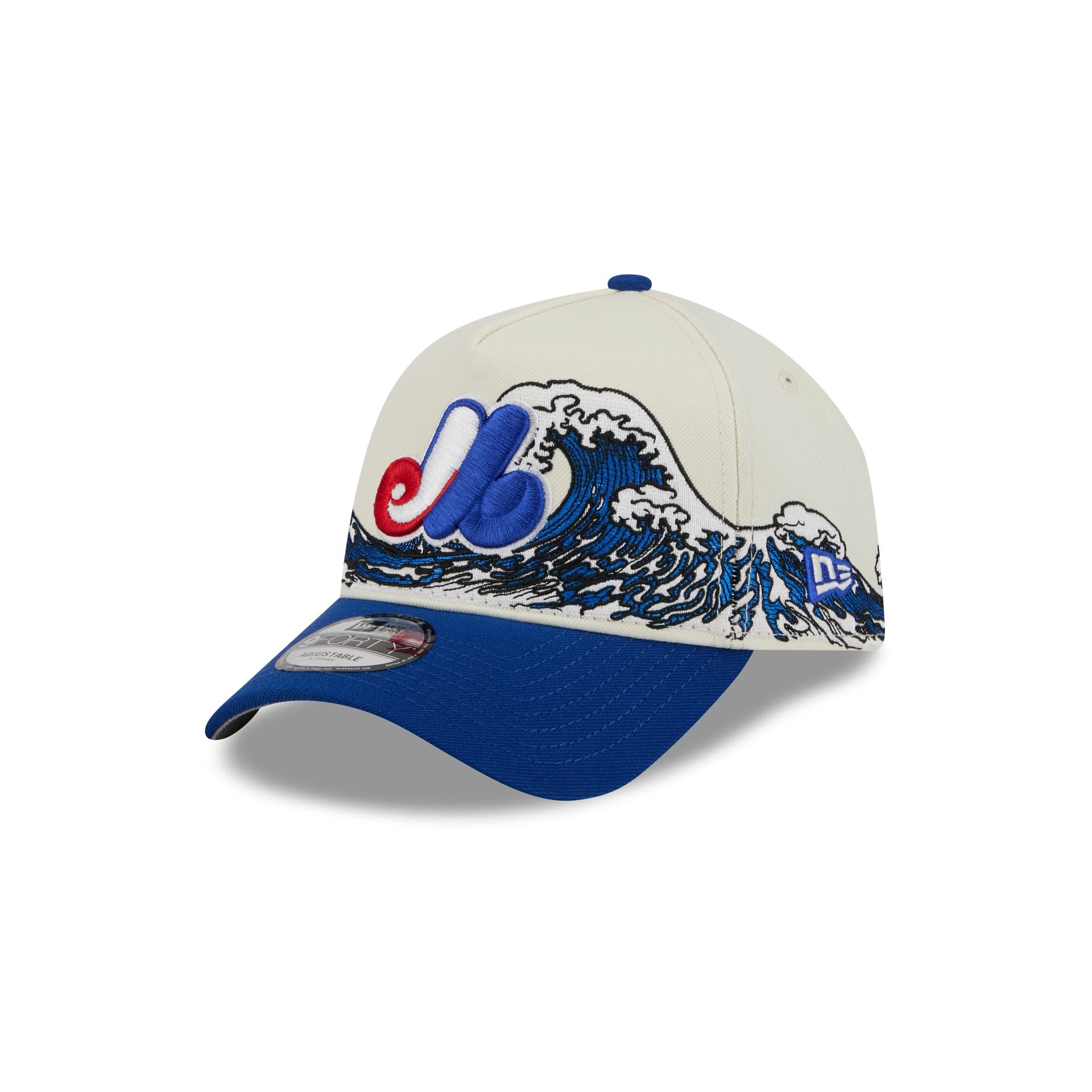 Montreal Expos Tidal Flow 9FORTY A-Frame Snapback Hat