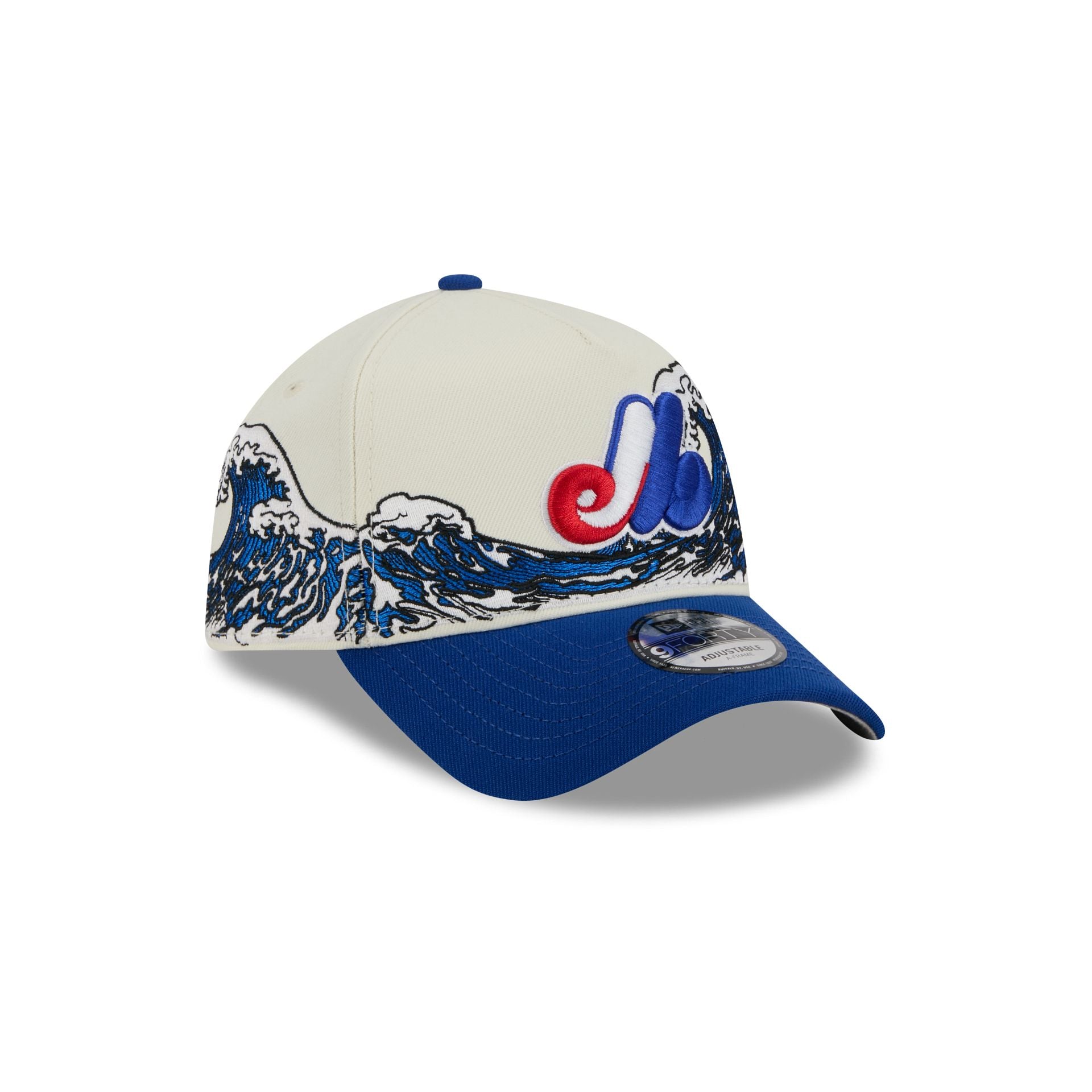 Montreal Expos Tidal Flow 9FORTY A-Frame Snapback Hat